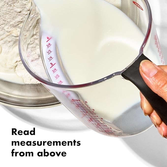 OXO Good Grips 3-Piece Angled Measuring Cup Set – Tritan Renew (Pack of 12)