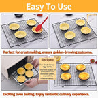 DATANYA Mini Tart Pans Removable Bottom 3 Inch, Carbon Steel Nonstick Quiche Pan Pie Tart Tin Mold, 0.8inches High for Baking Tartlets, Pies, Cakes, Cupcakes - Premium Champagne Gold 12PCS