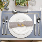 20-Piece 18/10 Stainless Steel Forged Flatware Set Heavy Duty Silverware for 4, Thick Handle, Ideal for Gift