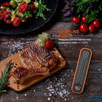 Wireless Meat Thermometer – Digital Cooking Thermometer with Wireless Probe – 500Ft Remote Range Food Thermometer – with iOS & Android Read App -Preprogrammed Temperatures for BBQ, Oven, Grill