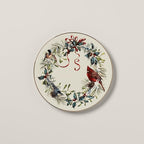 Lenox 835219 Winter Greetings 6-Piece Dinner Plate Set, 10.75', Christmas Drinkware, Holiday Hosting