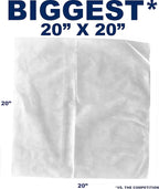 (50 Pack) Commercial Cold Brew Coffee Filters, 20" x 20" For Commercial Model Cold Brew Coffee Makers and 5-Gallon Commercial Systems