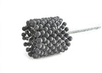Brush Research BC27812 FLEX-HONE®, 2-7/8" (73mm) Diameter, 120 Grit, Silicon Carbide, For Mild Steel, Stainless Steel, Cast Iron and Softer Ferrous Materials