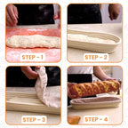 Bread Proofing Basket Sourdough Bread Baking Supplies Starter Kit Set (Baguette Baskets)