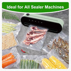 Ultrean 11" x 150' Vacuum Seal Roll Keeper with Cutter, Commercial Grade Vacuum Sealer Bags for Food Saver,BPA Free,Ideal for Storage,Meal Prep and Sous Vide (11" x 150')