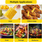 30 PCS Corn Cob Holders - Corn on the Cob Skewers,Corn on the Grill & Cob Skewers for Home & BBQ Cooking