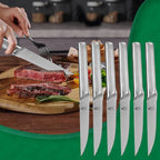 FULLHI 14pcs Knife Block Set, Dishwasher Safe Kitchen Knife Set with Built-in Sharpener, Stainless Steel Chef Knives Set with Knife Holder Kitchen Scissors
