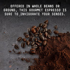 Stone Street Knee Buckling Espresso Beans, High Caffeine Coffee Blend, Dark Roast, Whole Bean, 1 LB