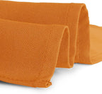 Gee Di Moda Rectangle Tablecloth - 70 x 120 Inch Orange Table Cloth for 6 or 8 Foot Rectangle Table - Heavy Duty Washable Fabric - for Buffet Table, Holiday Party, Dinner, Wedding & Baby Shower