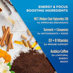 Genius Vanilla Keto Coffee Pods by VitaCup w/MCT Oil, Turmeric, B Vitamins, & D3 for Energy & Focus in Recyclable Single Serve Pod Compatible with K-Cup Brewers Including Keurig 2.0, 32 CT