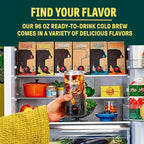Wandering Bear Decaf Cold Brew Coffee - Bold, Smooth, No Sugar Added, Shelf-Stable, Ready to Drink, Gluten Free & Vegan Decaf Iced Cold Brewed Coffee Drink - 32 fl oz, 3 pack