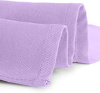 Gee Di Moda Rectangle Tablecloth - 60 x 126 Inch Lavender Table Cloth for 8 Foot Rectangle Table - Heavy Duty Washable Fabric - for 8 Ft Buffet Table, Holiday Party, Dinner, Wedding & Baby Shower