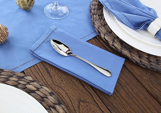 Artaste Rain 18/10 Stainless Steel (Silver (Set of 6), Grapefruit Spoon (6.35-Inch))