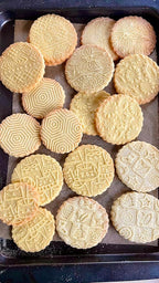 AZTEC Embossed Rolling Pin for Ceramic. Clay Roller and Ceramic Stamp for Embossing Pottery. Baking Gifts for Women by Algis Crafts for Embossed Cookies