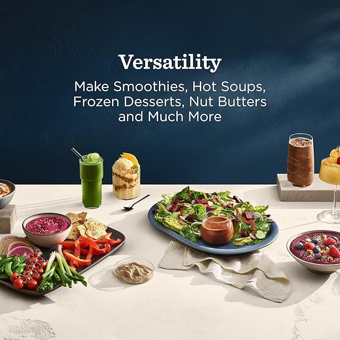 Vitamix Ascent Series X5 Blender with 10 Blending Programs, Self-Cleaning Program, Professional-Grade Blender for Smoothies, Soups and More, Stainless-Steel Blades, 48 Oz Container, Brushed Stainless