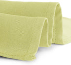 Gee Di Moda Rectangle Tablecloth - 70 x 120 Inch Yellow Table Cloth for 6 or 8 Foot Rectangle Table - Heavy Duty Washable Fabric - for Buffet Table, Holiday Party, Dinner, Wedding & Baby Shower