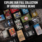 Black Rifle Coffee Company Blackbeard's Delight, 12oz Bag, Ground Coffee Dark Roast - Roasted Blend Made from Arabica Beans - Colombian & Brazilian Beans - Veteran Founded & American Made