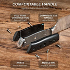 KYOKU Paring Knife - 3.5" - Shogun Series - Japanese VG10 Steel Core Damascus Blade - with Sheath & Case