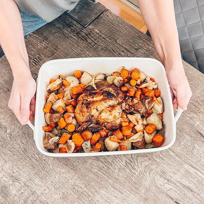 Mora 9x13in Porcelain Baking Dish - Oven to Table, Freezer Safe