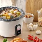 20 Pack Slow Cooker Liners, (Fits 3-8 Quarts) Disposable Oval Slow Cooker Bags for Crock Pot, BPA-Free and Easy to Clean, 13"x 21"