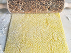 KASHMIR pattern Embossed Rolling Pin. Engraved Dough Roller with Paisley for Embossed Cookies and Pottery by Algis Crafts